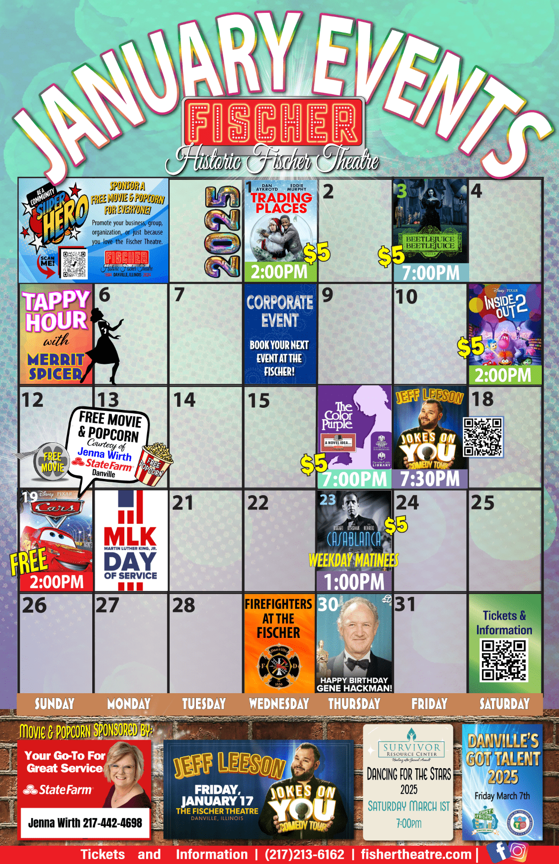 January Calendar